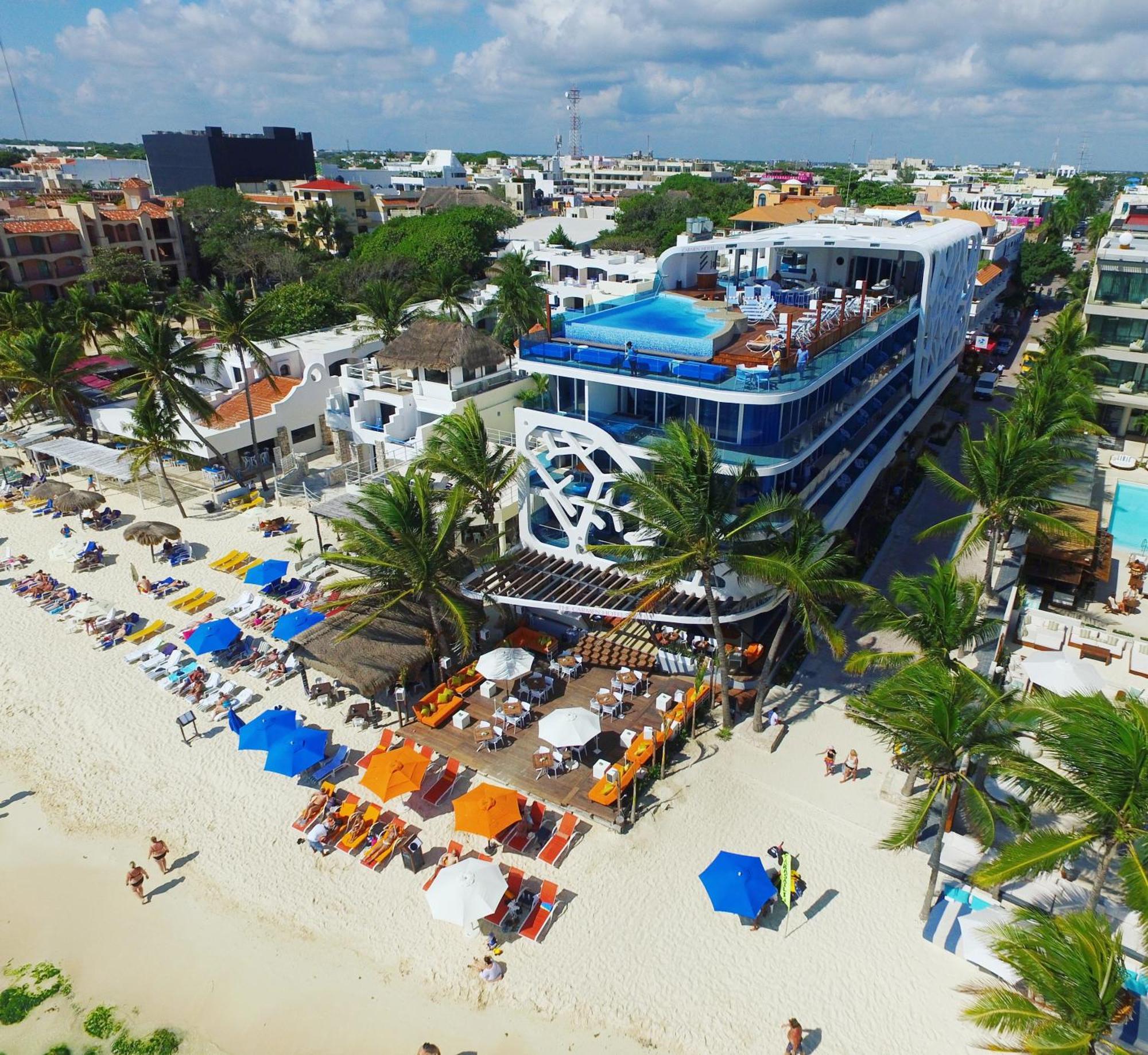 The Carmen Hotel - Ocean Front (Adults Only) Playa del Carmen Buitenkant foto